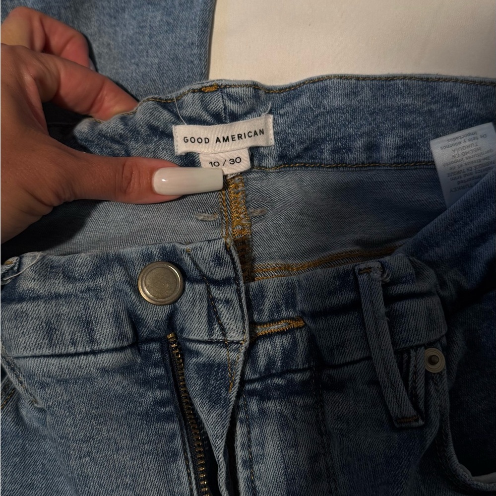 Good American Women's Boot Cut Jeans - Light Blue